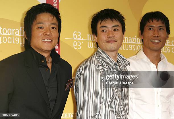 Lee Beom-Soo, Ryoo Seung-wan, director and Lee Beom-Soo