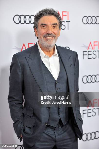 Chuck Lorre attends the Gala Screening of "The Kominsky Method" at AFI FEST 2018 Presented By Audi at TCL Chinese Theatre on November 10, 2018 in...