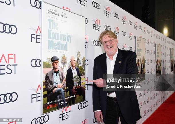 Donald Petrie attends the Gala Screening of "The Kominsky Method" at AFI FEST 2018 Presented By Audi at TCL Chinese Theatre on November 10, 2018 in...