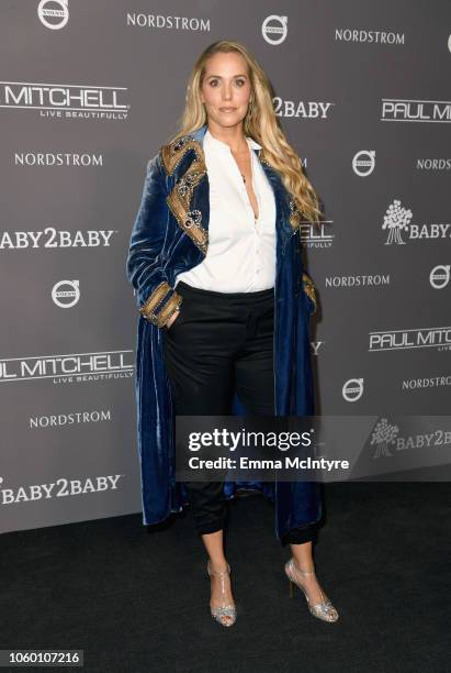 Elizabeth Berkley attends the 2018 Baby2Baby Gala Presented by Paul Mitchell at 3LABS on November 10, 2018 in Culver City, California.