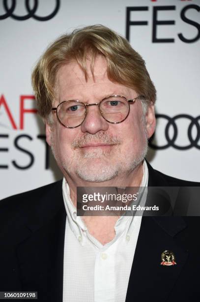Director Donald Petrie arrives at the AFI FEST 2018 Presented By Audi - "The Kominsky Method" World Premiere Gala Screening at TCL Chinese Theatre on...