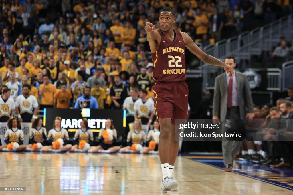 COLLEGE BASKETBALL: NOV 10 Bethune-Cookman at Marquette