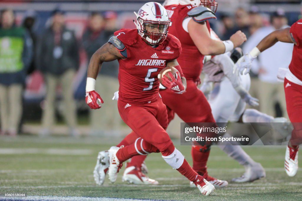 COLLEGE FOOTBALL: NOV 10 Louisiana Monroe at South Alabama