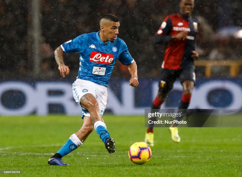Genoa CFC v SSC Napoli - Serie A