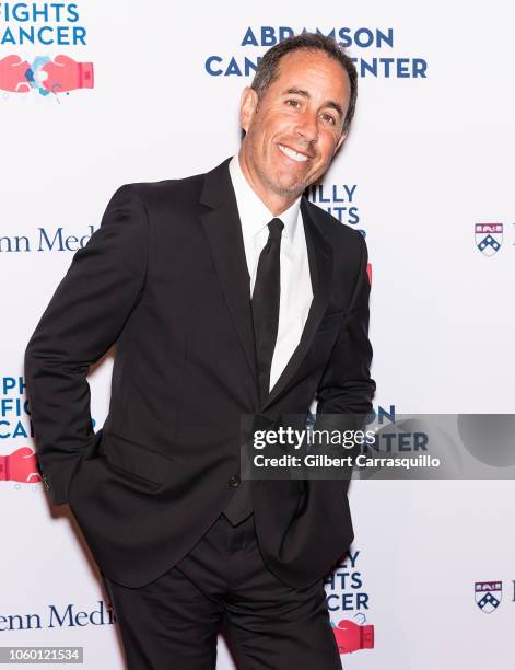 Stand-up comedian and actor Jerry Seinfeld attends the Philly Fights Cancer: Round 4 at The Philadelphia Navy Yard on November 10, 2018 in...