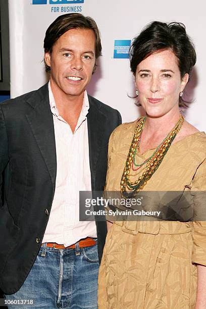 Andy Spade and Kate Spade during Making A Name For Yourself - New York - Arrivals- July 27, 2006 at The Nokia Theater in New York, New York, United...