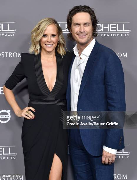 Oliver Hudson and Erinn Bartlett attend the 2018 Baby2Baby Gala Presented by Paul Mitchell at 3LABS on November 10, 2018 in Culver City, California.