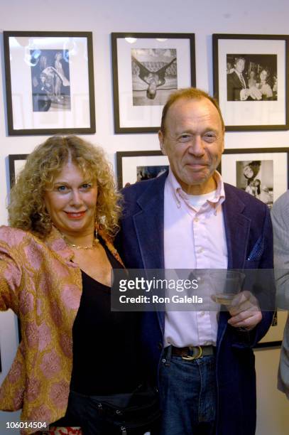 Anthony Haden Guest and date during Party for Ron Galella's "Disco Show" Opening - September 6, 2006 at Kasmin Gallery in New York City, New York,...