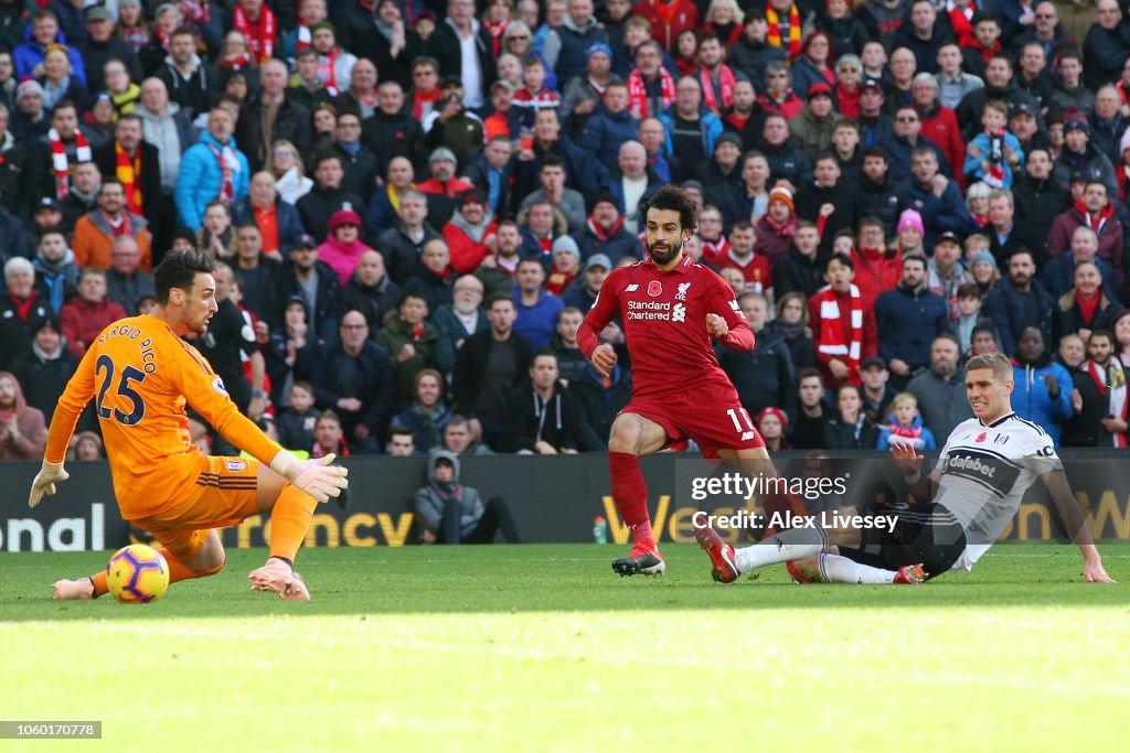 Liverpool FC v Fulham FC - Premier League