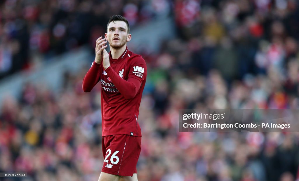 Liverpool v Fulham - Premier League - Anfield