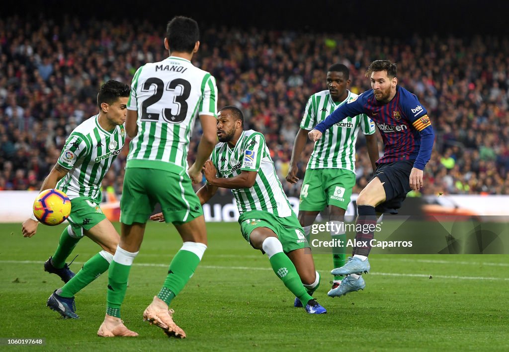 FC Barcelona v Real Betis Balompie - La Liga