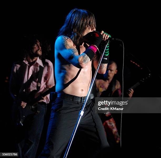 Anthony Kiedis of The Red Hot Chili Peppers during Lollapalooza 2006 - Day 3 at Grant Park in Chicago, Illinois, United States.