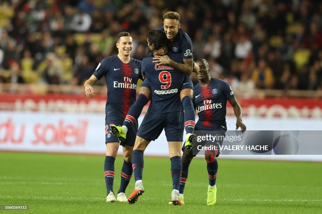 TOPSHOT-FBL-FRA-LIGUE1-MONACO-PSG