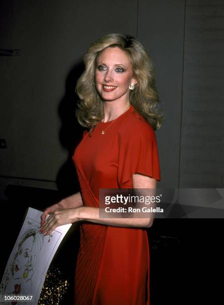 Morgan Fairchild during Birthday Party for Stella Stevens - February 21, 1981 at Chasen's Restaurant in Beverly Hills, California, United States.