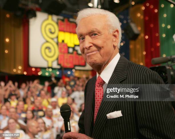 Bob Barker during "The Price is Right" 35th Anniversary Premiere at CBS Studios in Television City, CA, United States.