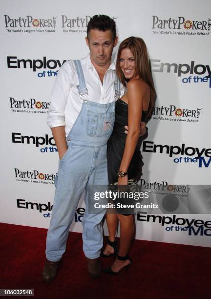 Harland Williams and Brittney Rice during "Employee of the Month" Premiere - Arrivals at Mann's Chinese Theater in Hollywood, California, United...