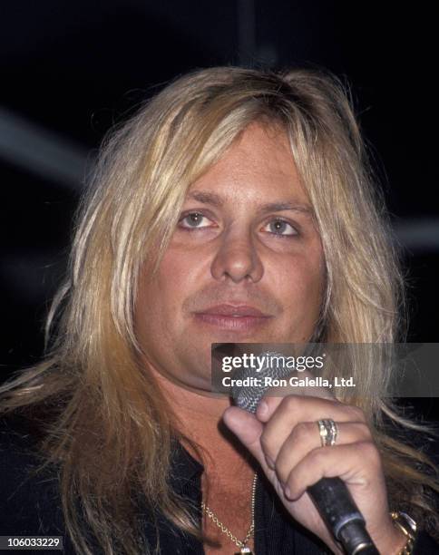 Vince Neil during Listening Party for Vince Neil's "Exposure" - April 12, 1993 at Ava's Nightclub in West Hollywood, California, United States.