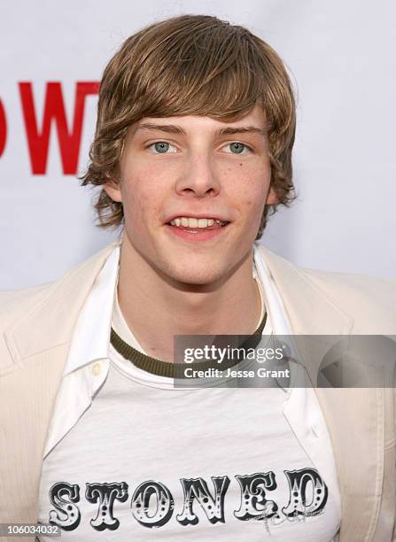 Hunter Parrish during "Weeds" Season Two Premiere - Arrivals at The Egyptian Theatre in Hollywood, California, United States.