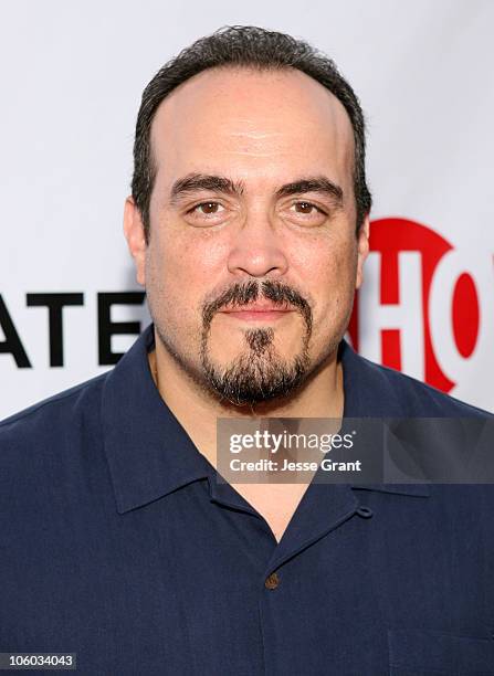 David Zayas during "Weeds" Season Two Premiere - Arrivals at The Egyptian Theatre in Hollywood, California, United States.