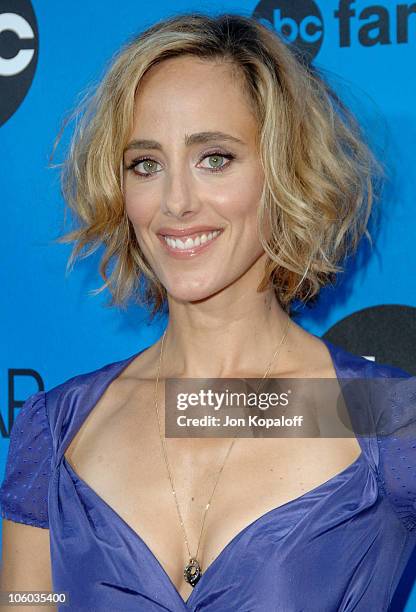 Kim Raver during ABC All Star Party 2006 - Arrivals at Rose Bowl in Pasadena, California, United States.