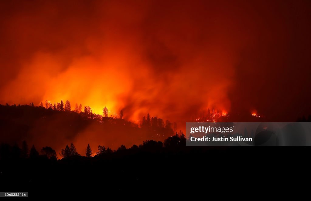 California's Destructive Camp Fire Kills 23, Burns Over 100,000 Acres