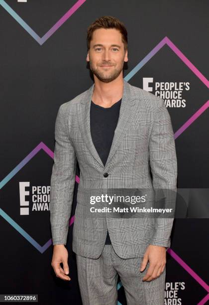 Ryan Eggold attends the People's Choice Awards 2018 at Barker Hangar on November 11, 2018 in Santa Monica, California.