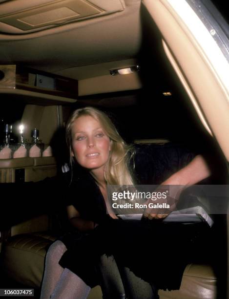 Bo Derek during "A View to Kill" Premiere - June 3, 1985 in Los Angeles, California, United States.