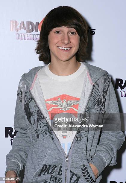 Mitchel Musso during Radio Disney Announces Live Webcast of Sold-Out Concert Event - The Radio Disney Totally 10 Birthday Concert at Anaheim Pond in...