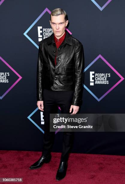 Luke Baines attends the People's Choice Awards 2018 at Barker Hangar on November 11, 2018 in Santa Monica, California.