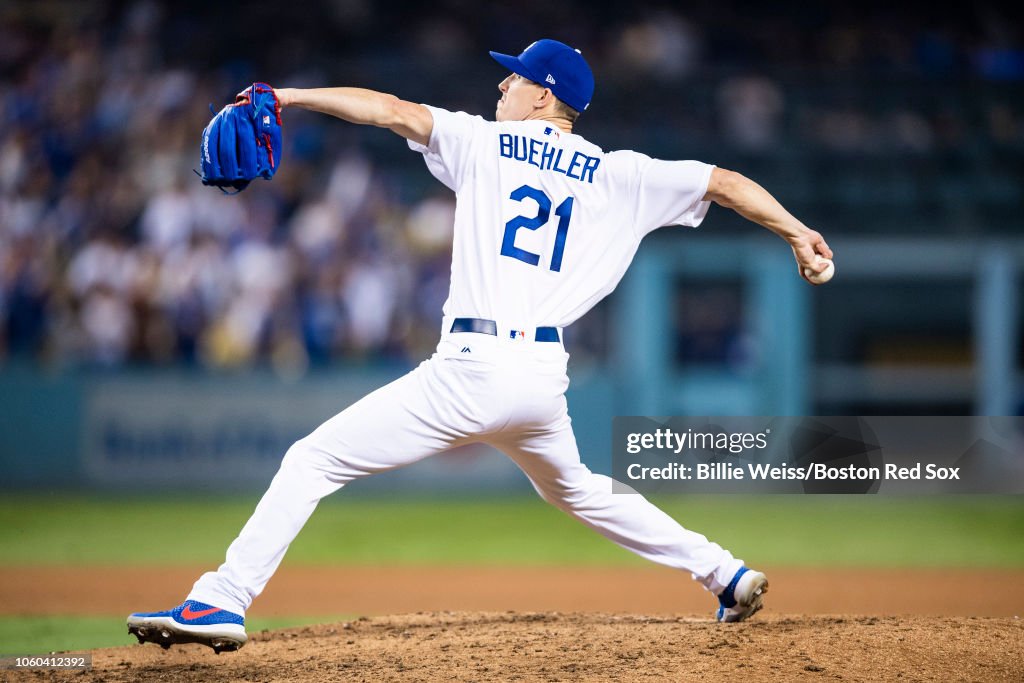World Series - Boston Red Sox v Los Angeles Dodgers - Game Three