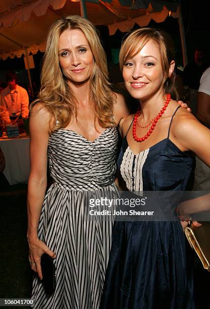 Kelly Rowan and Autumn Reeser during 2006 Fox TCA Party - Inside at Ritz Carlton in Pasadena, California, United States.
