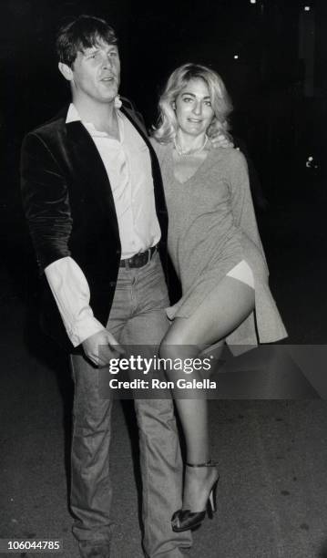 Nick Nolte and Sharyn Haddad during "Cannery Row" Wrap Party at MGM Studios in Culver City, California, United States.