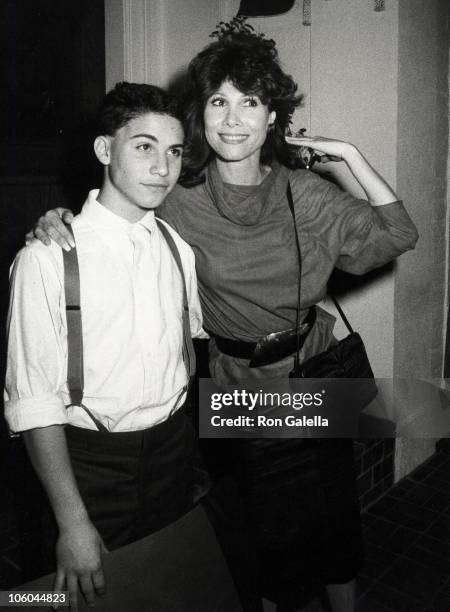 David Farentino and Michele Lee during Pierra Cossette's Party for Super Bowl XVII - January 30, 1983 at Chasen's Restaurant in Beverly Hills,...