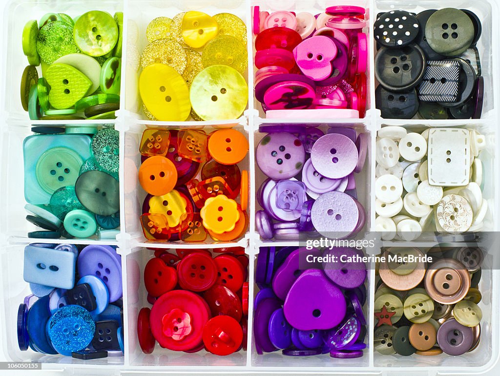 Multi-Coloured Buttons