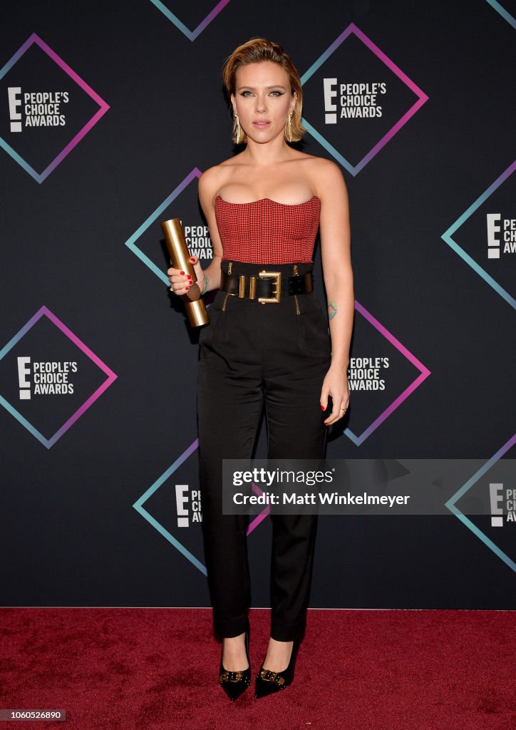 People's Choice Awards 2018 - Press Room