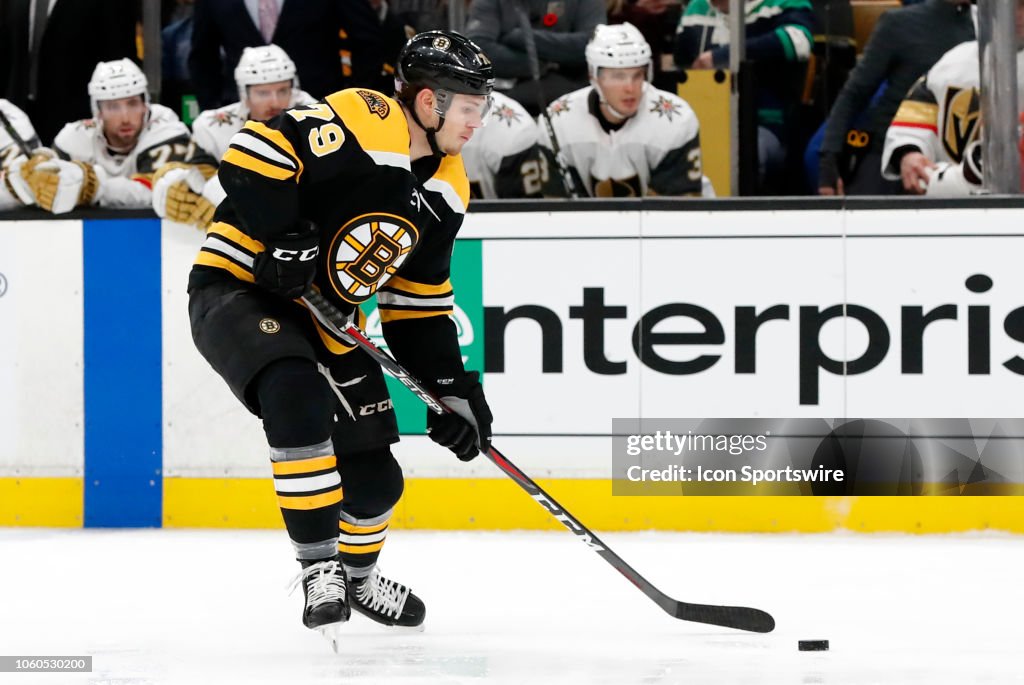 NHL: NOV 11 Golden Knights at Bruins