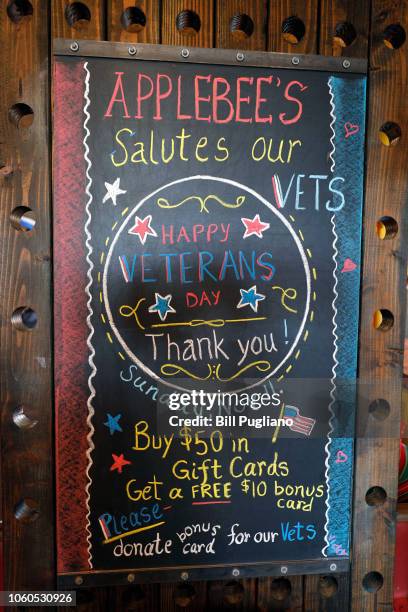 Applebees® Neighborhood Grill & Bar aims to serve one million free meals to neighborhood military heroes this Veterans Day on Sunday, November 11,...