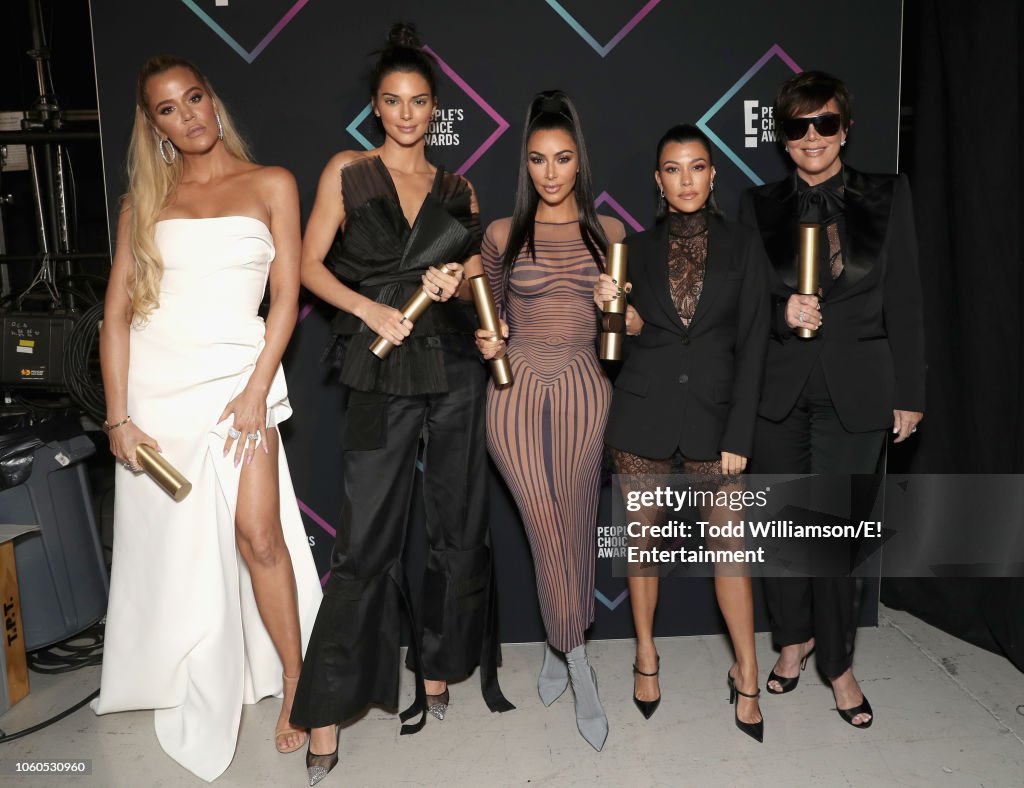 2018 E! People's Choice Awards - Backstage