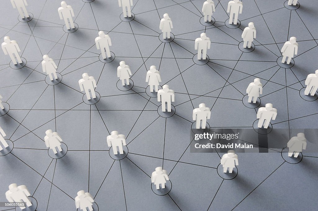 Connections within a social network