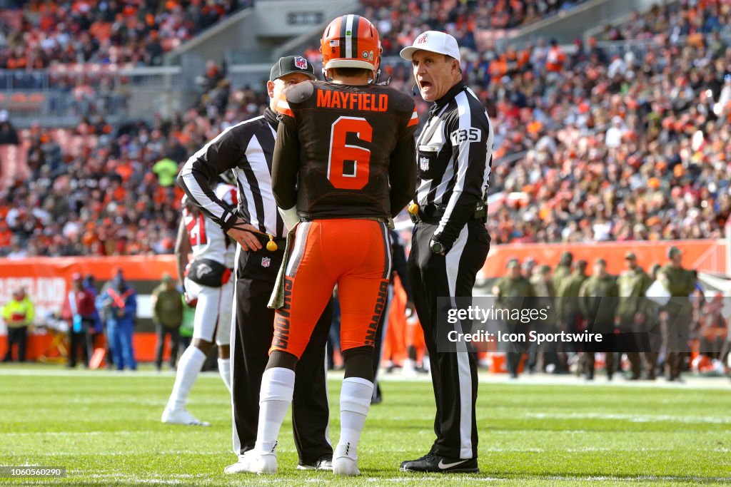 NFL: NOV 11 Falcons at Browns