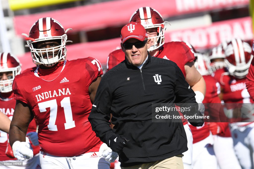 COLLEGE FOOTBALL: NOV 10 Maryland at Indiana