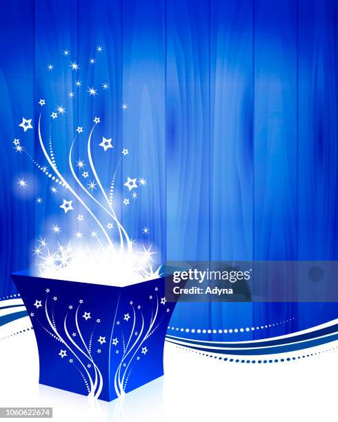 christmas background - rustic wood table stock illustrations