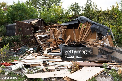 Destroyed House High-Res Stock Photo - Getty Images