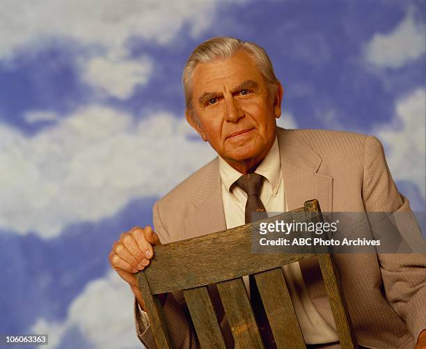 Andy Griffith Gallery" - Shoot date March 30, 1992. ANDY GRIFFITH