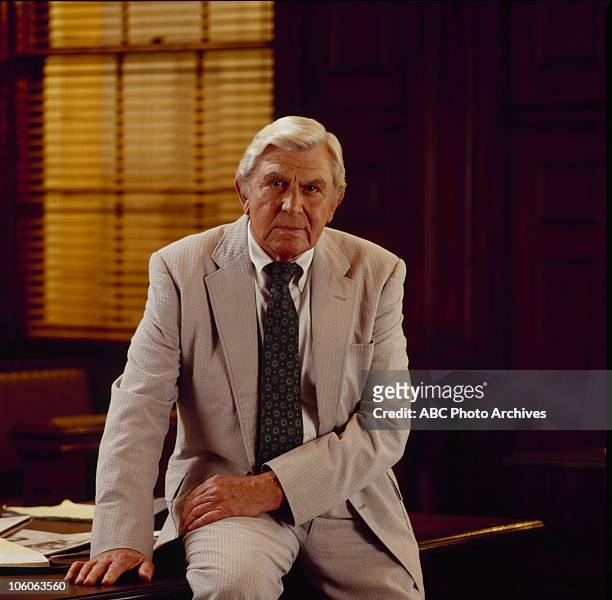 Andy Griffith and Brynn Thayer Gallery" - Shoot date November 24, 1992. ANDY GRIFFITH