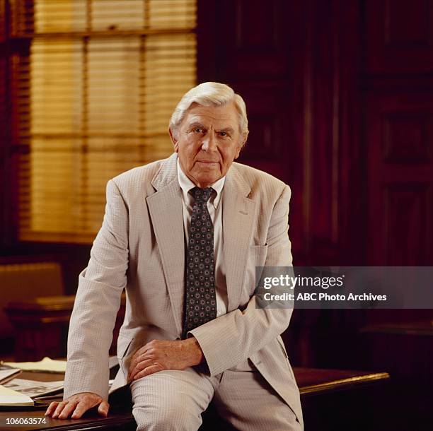 Andy Griffith and Brynn Thayer Gallery" - Shoot date November 24, 1992. ANDY GRIFFITH