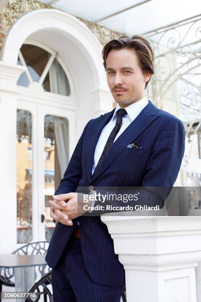 Actor Tom Schilling is photographed for Self Assignment, on September, 2018 in Venice, Italy. . .