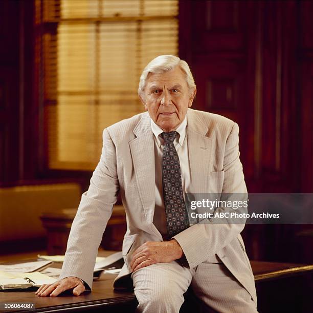 Andy Griffith and Brynn Thayer Gallery" - Shoot date November 24, 1992. ANDY GRIFFITH