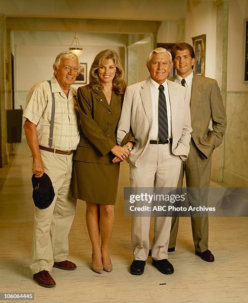 Cast Gallery" - Shoot date July 31, 1993. WARREN FROST;BRYNN THAYER;ANDY GRIFFITH;DANIEL ROEBUCK