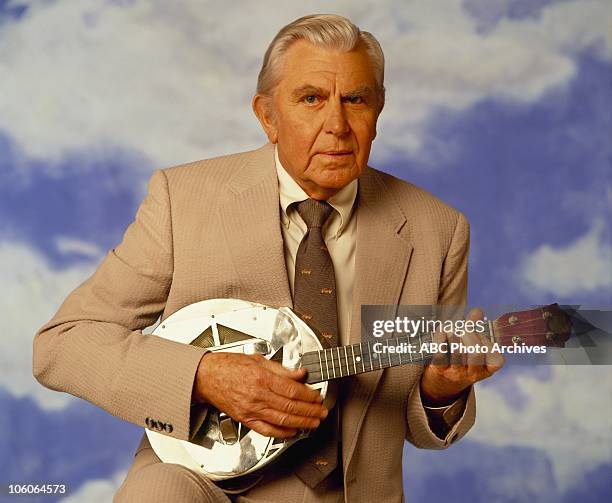 Andy Griffith Gallery" - Shoot date March 30, 1992. ANDY GRIFFITH